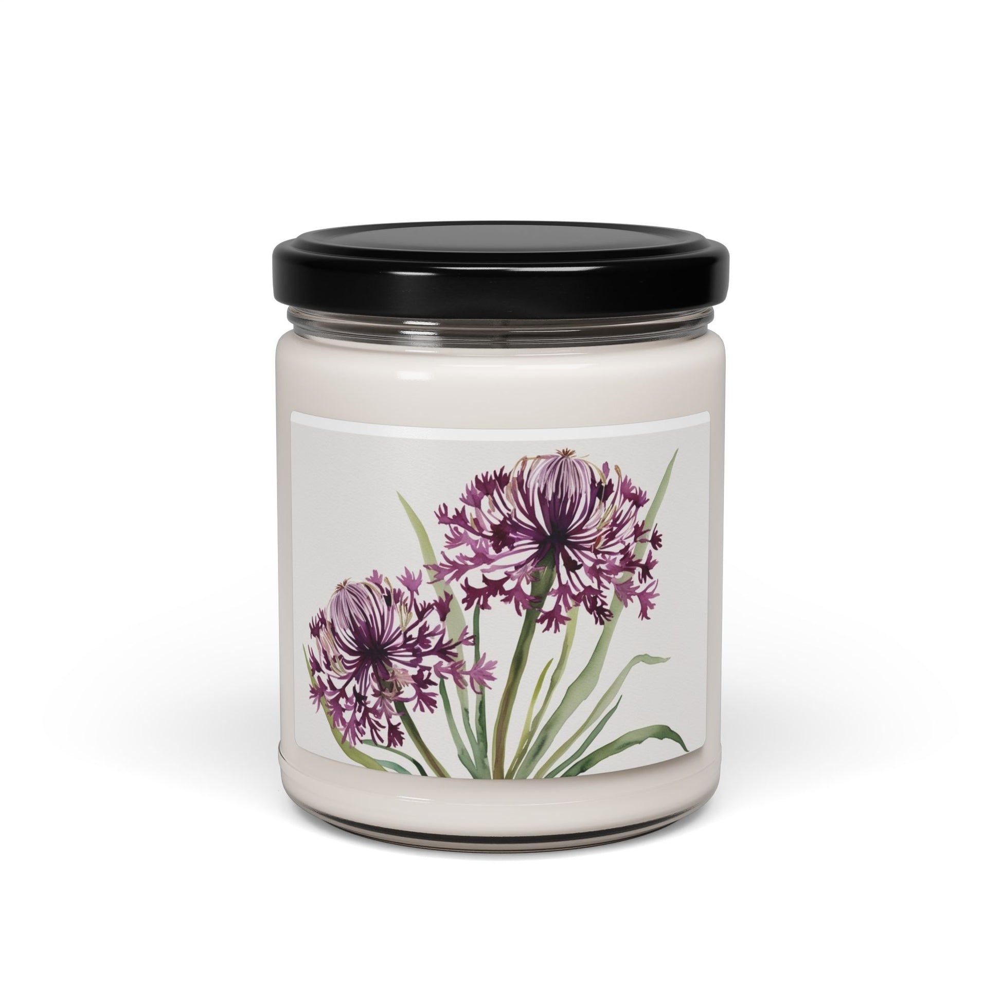 Floral Scented Soy Candle - 9oz Eco-Friendly Aromatherapy for Relaxation