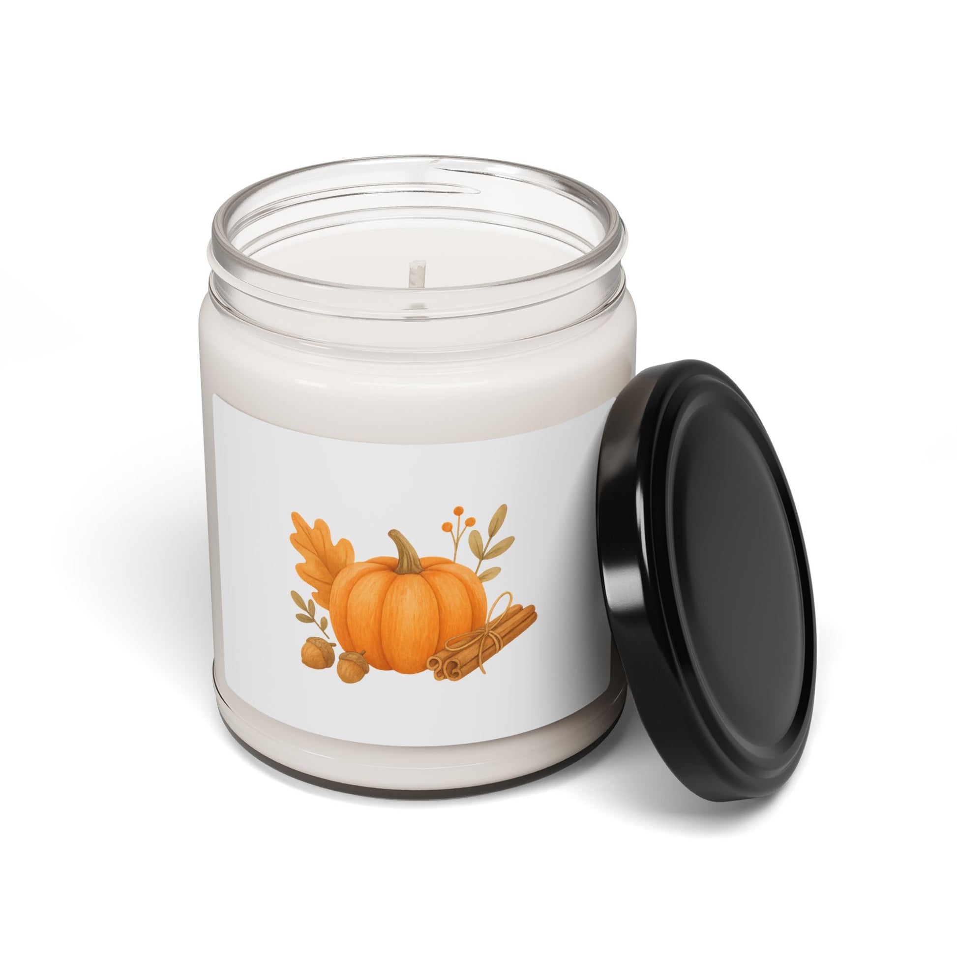 Decorative Pumpkin Soy Candle – Cozy Autumn Home Decor