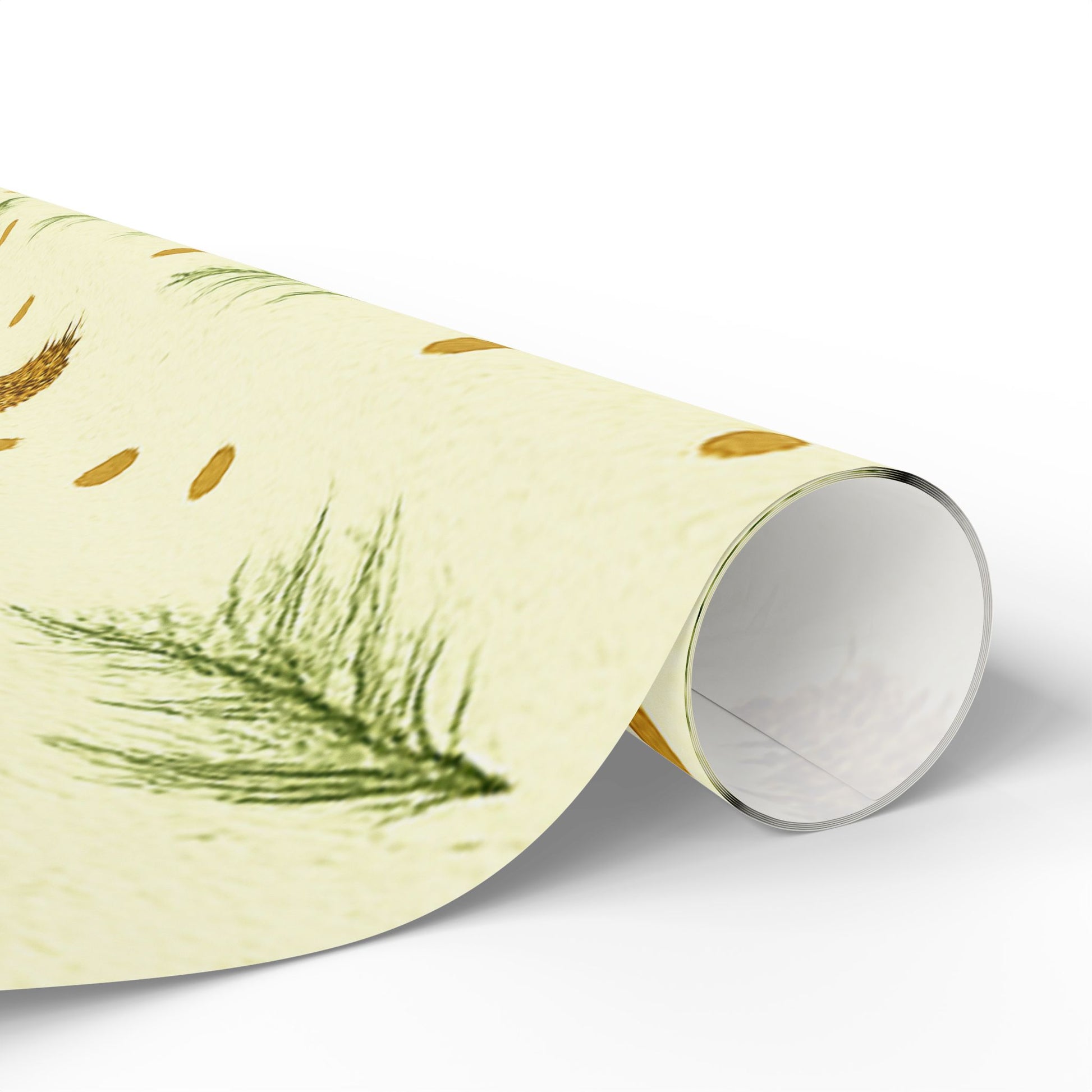 Rustic Fall Sprigs and Pinecones Wrapping Paper - Autumn Leaves Gift Wrap
