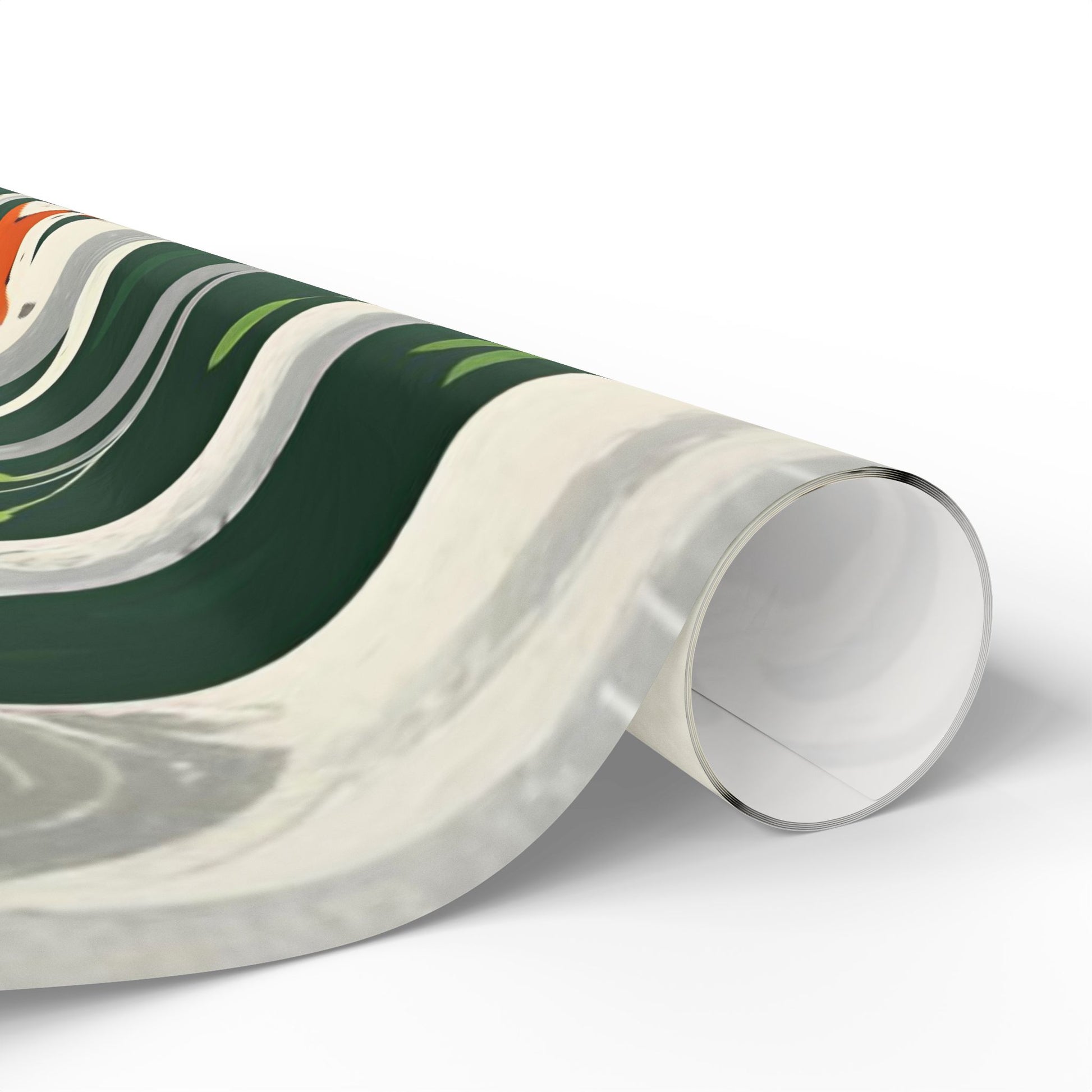 Charlie the Whimsical Fox  and his sister Lila Wrapping Papers - Charlie’s Wintertime Trick