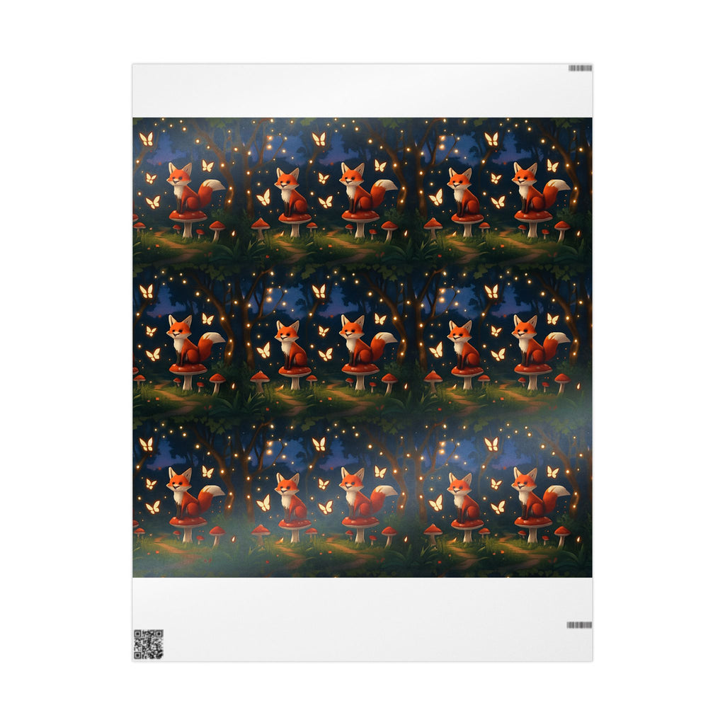 Charlie the Whimsical Fox Wrapping Paper
