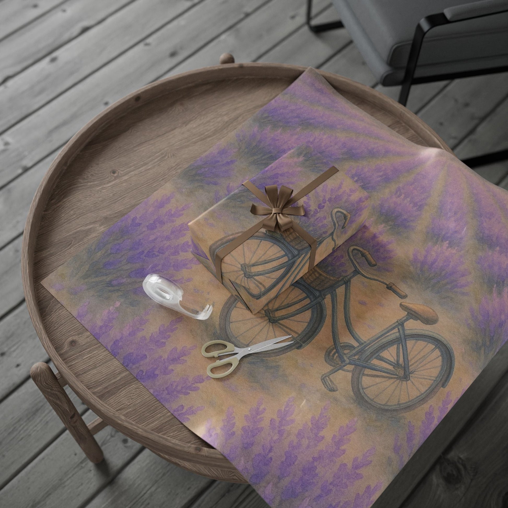 The Field of Lavender, Wrapping Paper