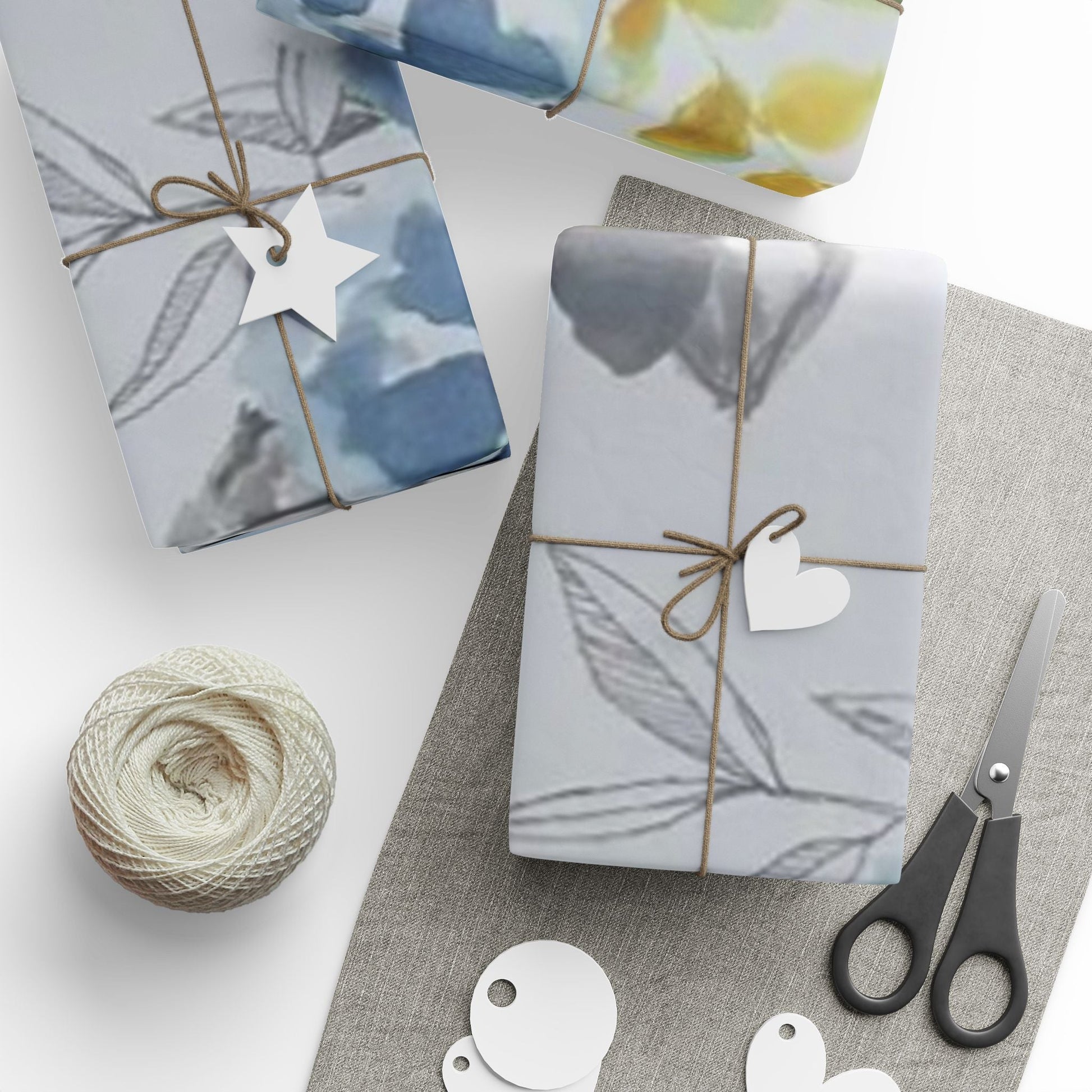 Wildflower Whimsy Wrapping Paper - Elegant Gift Wrap for Special Occasions