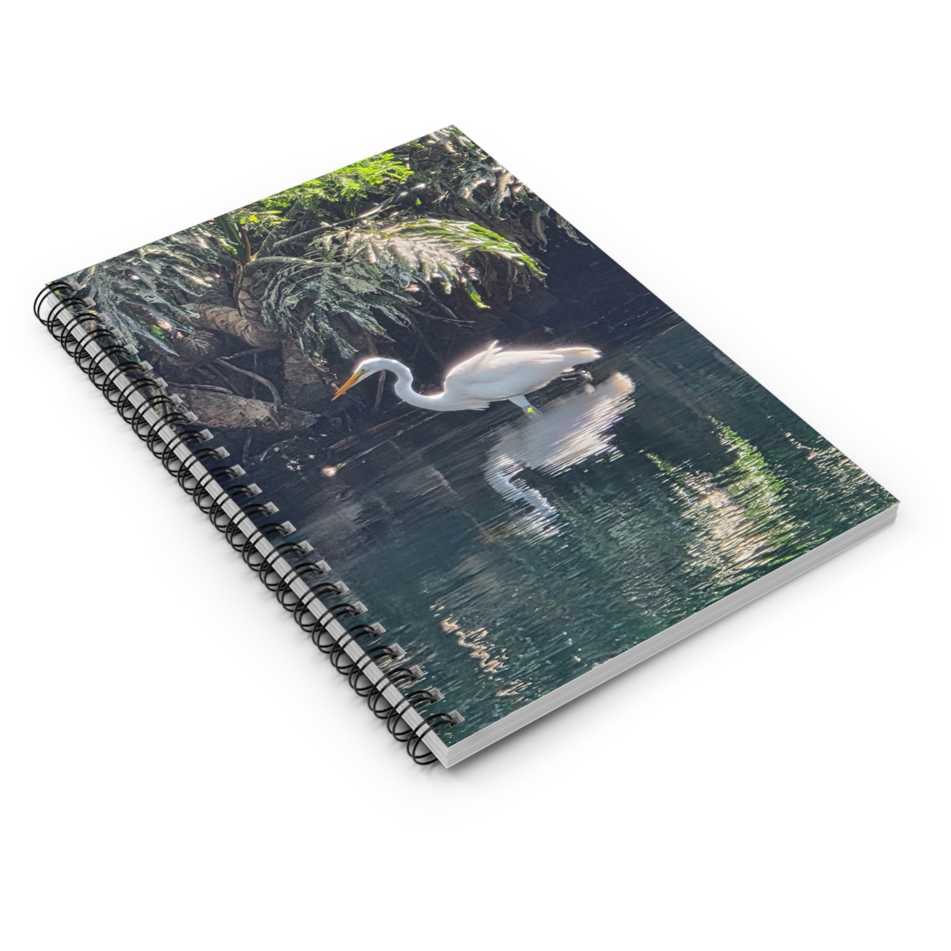 Elegant Bird Spiral Notebook - Ruled Line for Nature Lovers