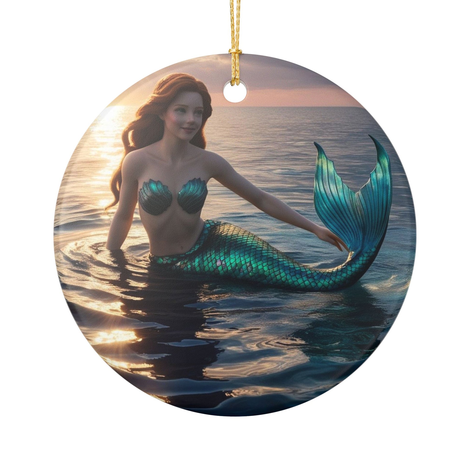 Coralyn Mermaid Ocean Ornament - Mermaid Things Collection