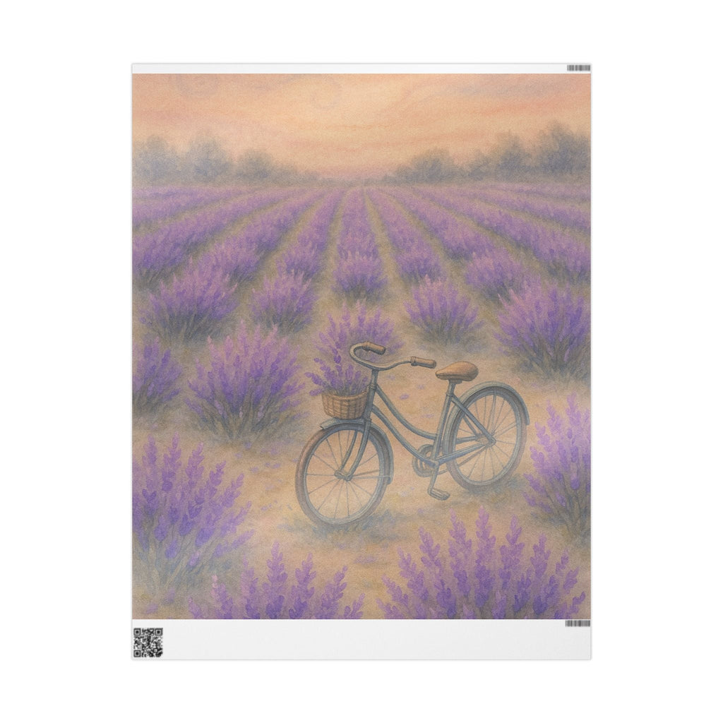 The Field of Lavender, Wrapping Paper