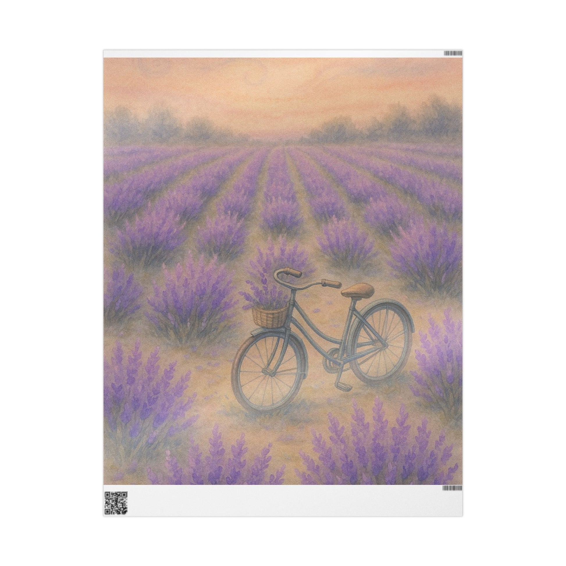 The Field of Lavender, Wrapping Paper