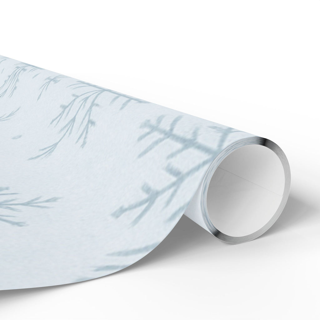 Winter-Themed Wrapping Paper, Snowflake Gift Wrap for Holidays, Christmas, Birthdays, DIY Projects, Eco-Friendly Gift Packaging