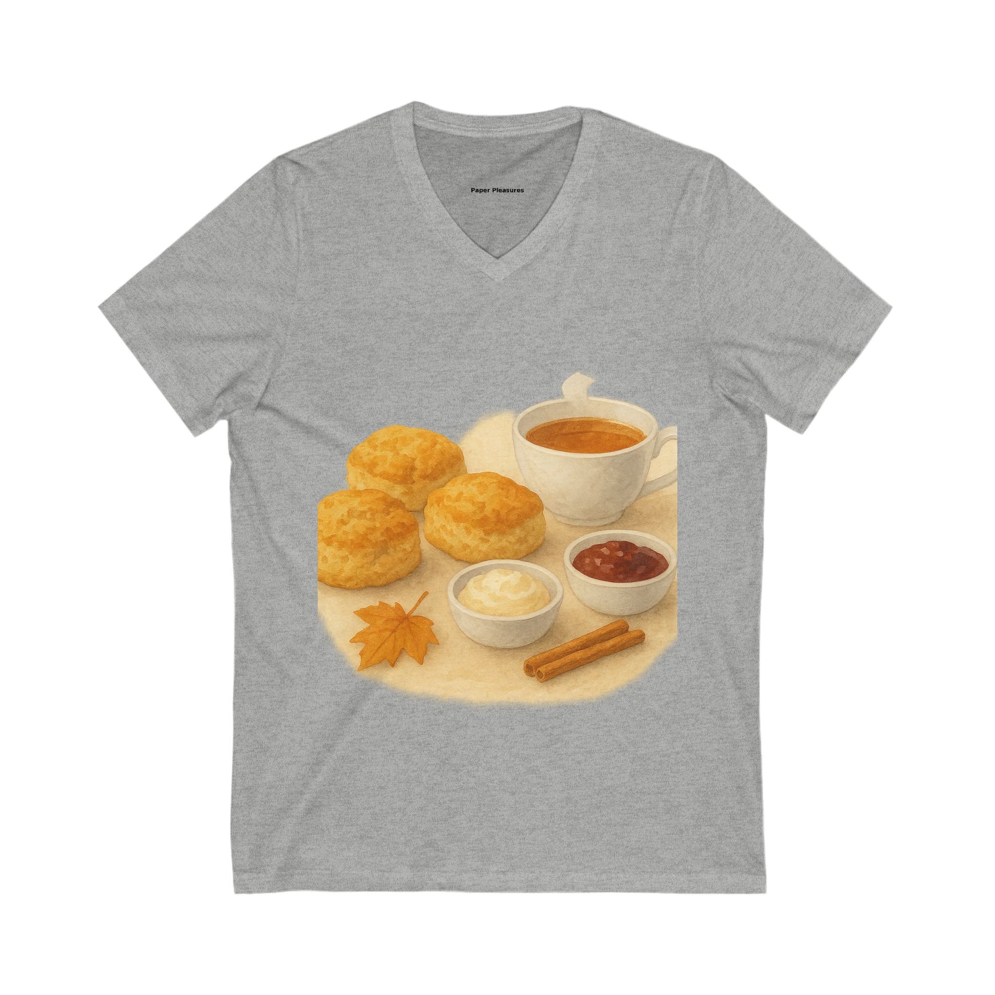 Afternoon Tea Scones T-Shirt – Cozy Autumn Tea Time Tee