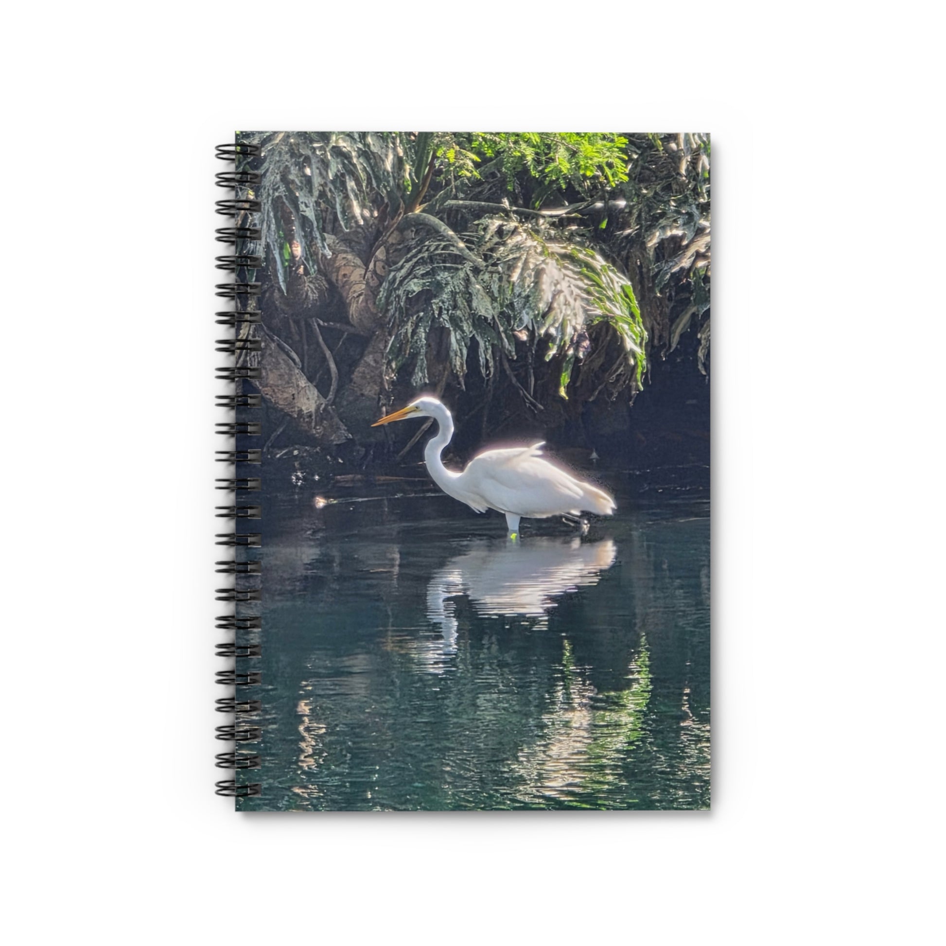 Elegant Bird Spiral Notebook - Ruled Line for Nature Lovers