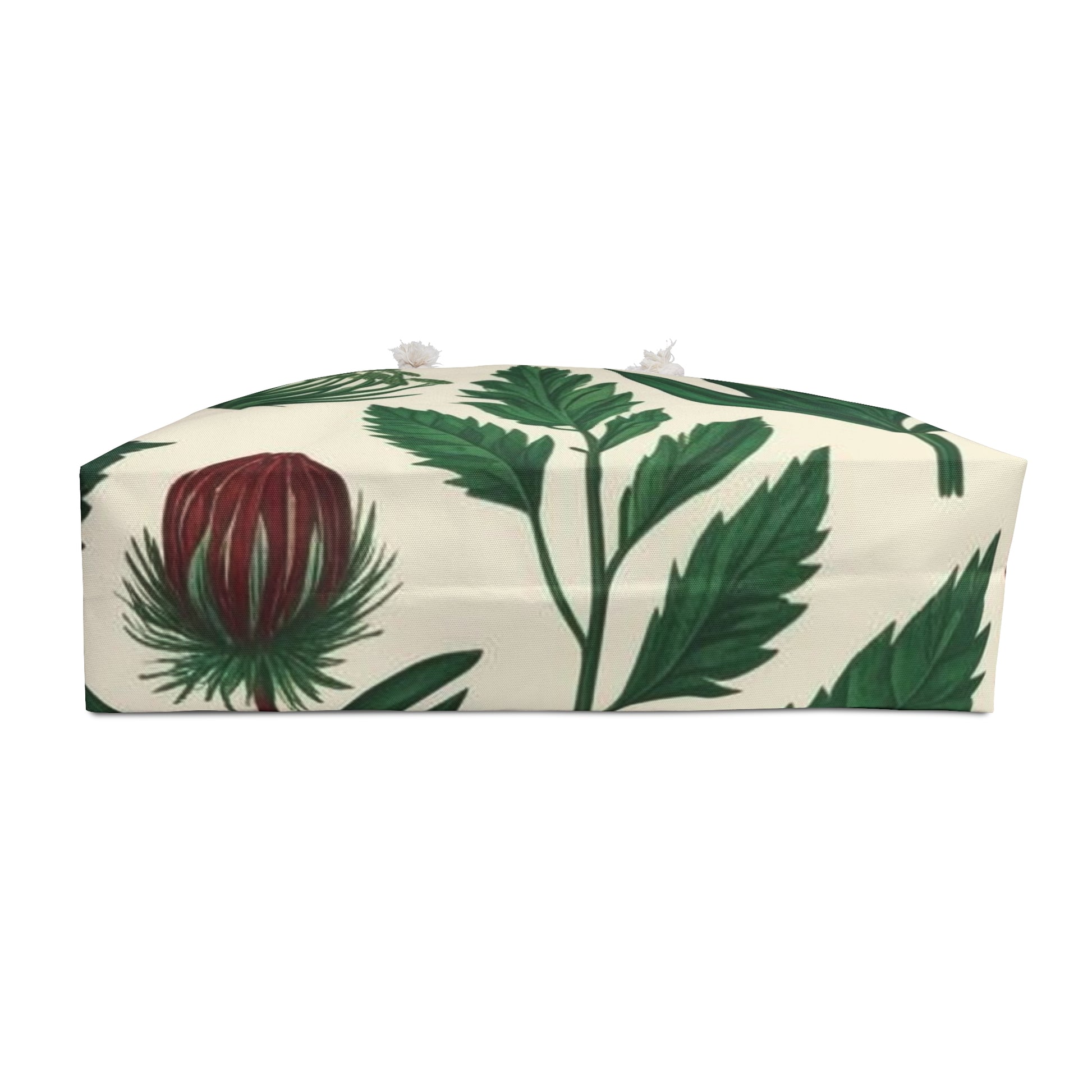 Tropical Fern Getaway Bag Botanical Print Weekender Bag - Travel Tote for Nature Lovers