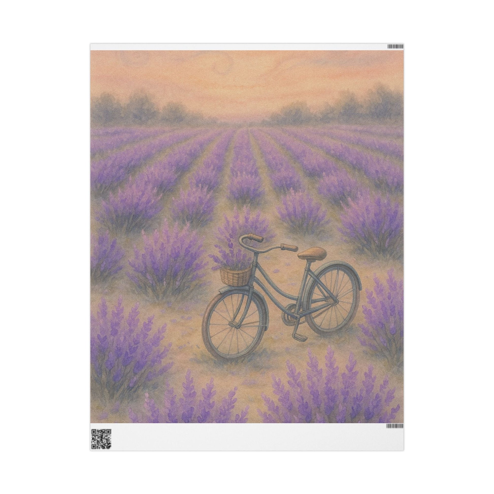 The Field of Lavender, Wrapping Paper