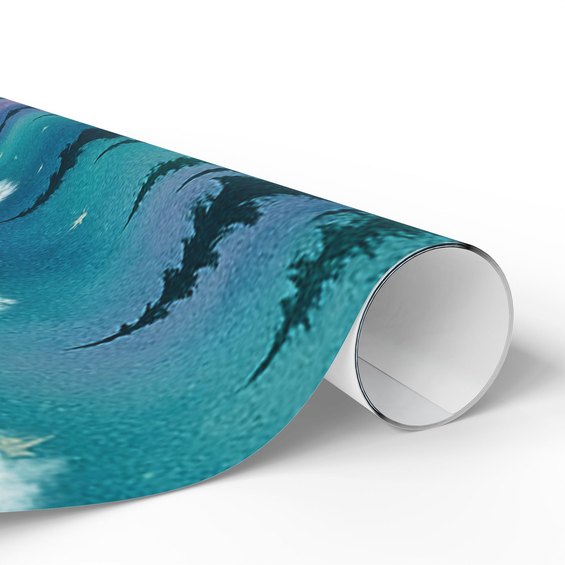 Artistic Wrapping Paper Set, Nature-Inspired Gift Wrap for Holidays, Birthday, Eco-Friendly Present Decor