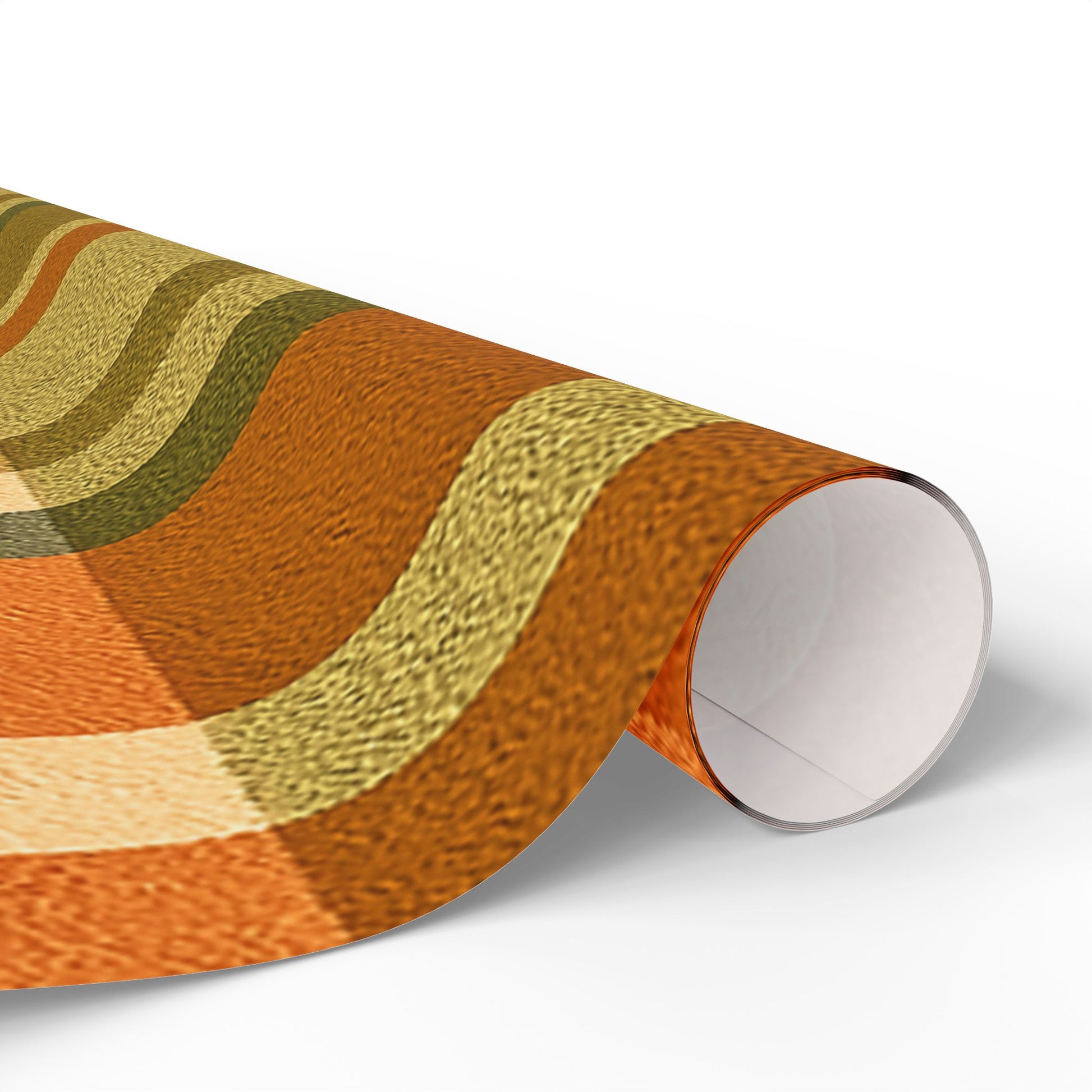 Autumn Plaid Wrapping Paper – Rustic Fall Checkered Gift Wrap for Thanksgiving and Harvest Celebrations