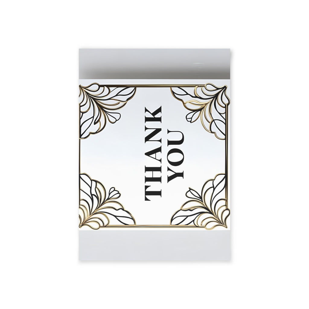 Elegant Thank You  Cards - One-Sided Print