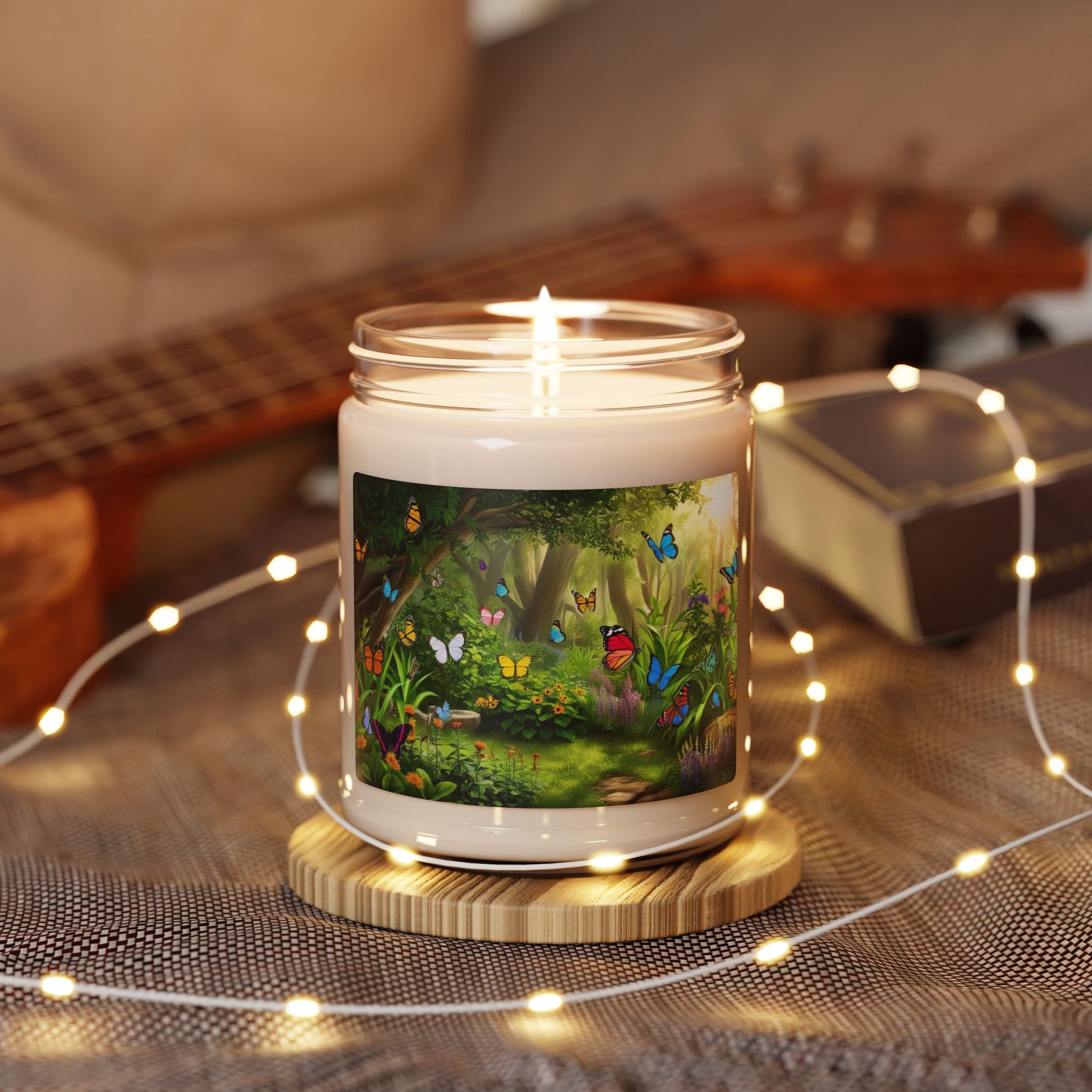 Butterfly Fantasy Scented Soy Candle, 9oz
