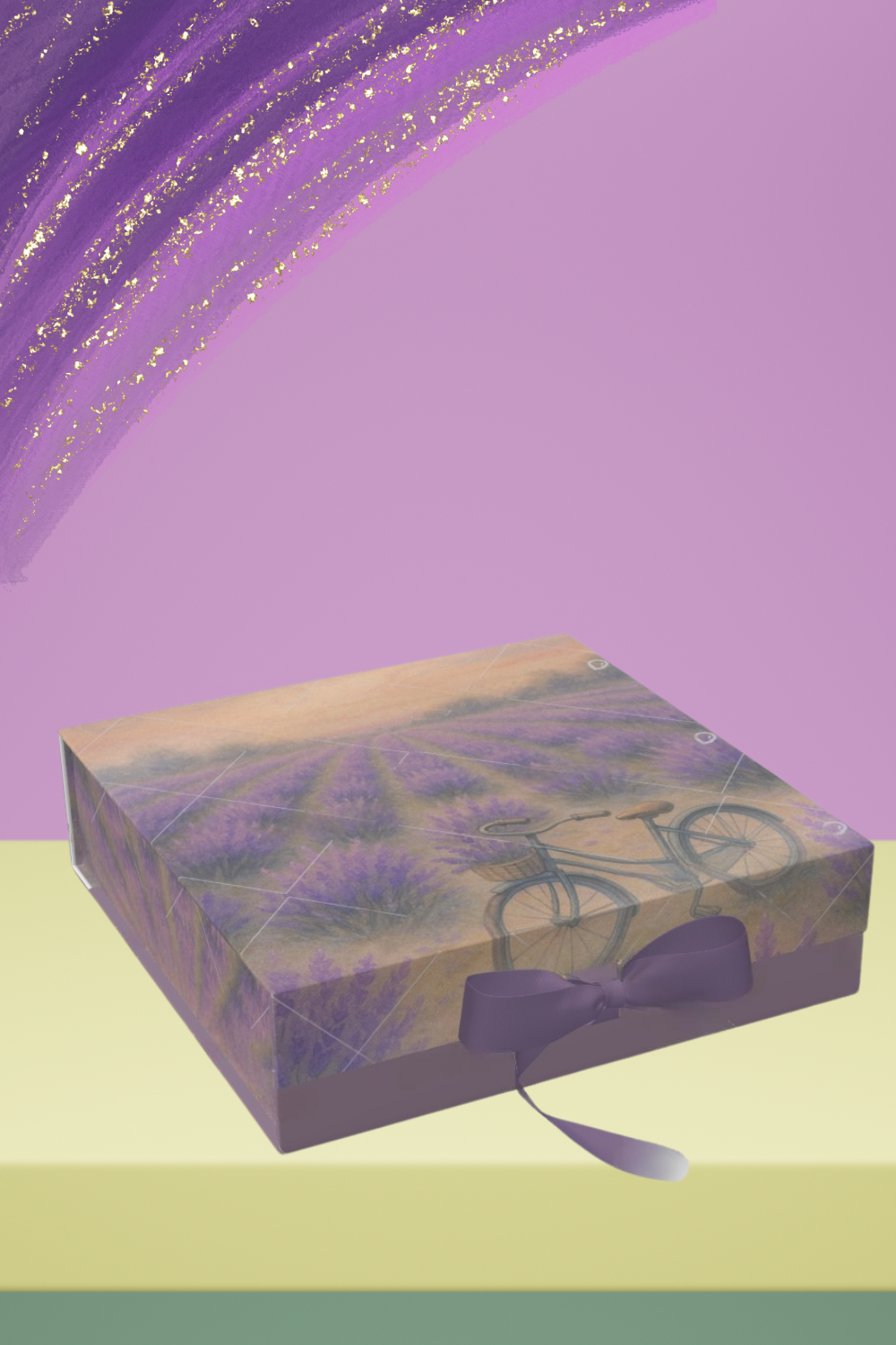 The Field of Lavender, Wrapping Paper