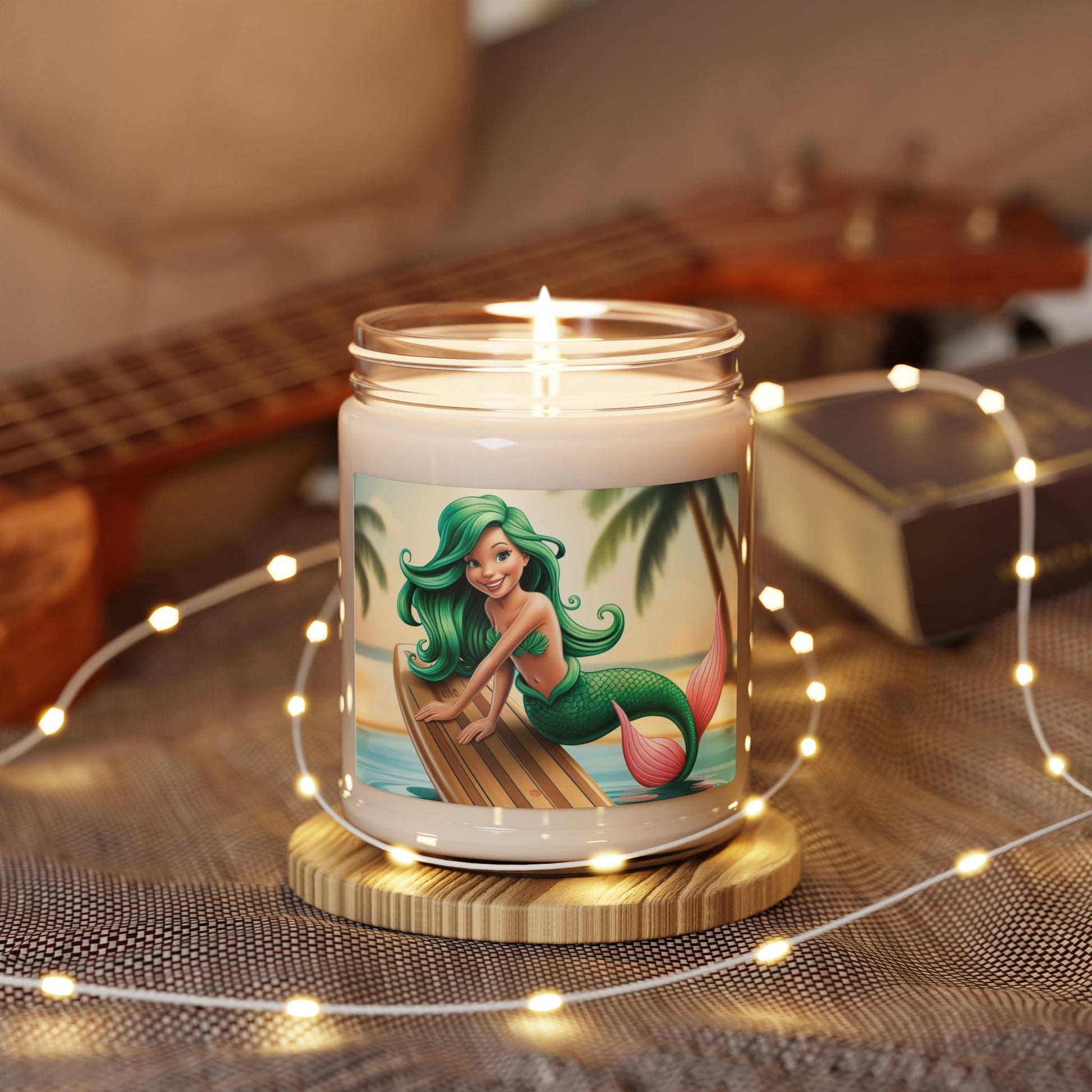 Mermaid at Sunset, Scented Soy Candle, 9oz