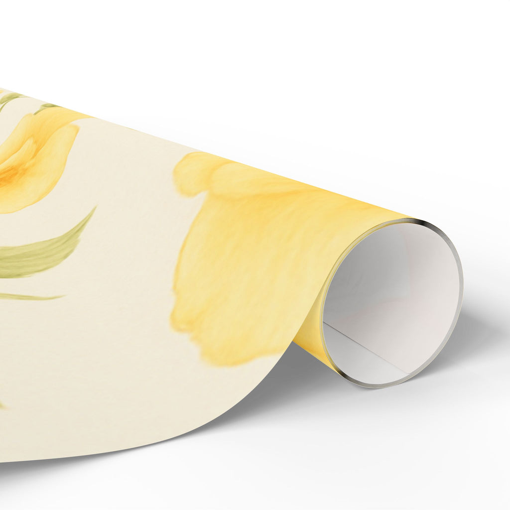 Yellow Roses Wrapping Papers