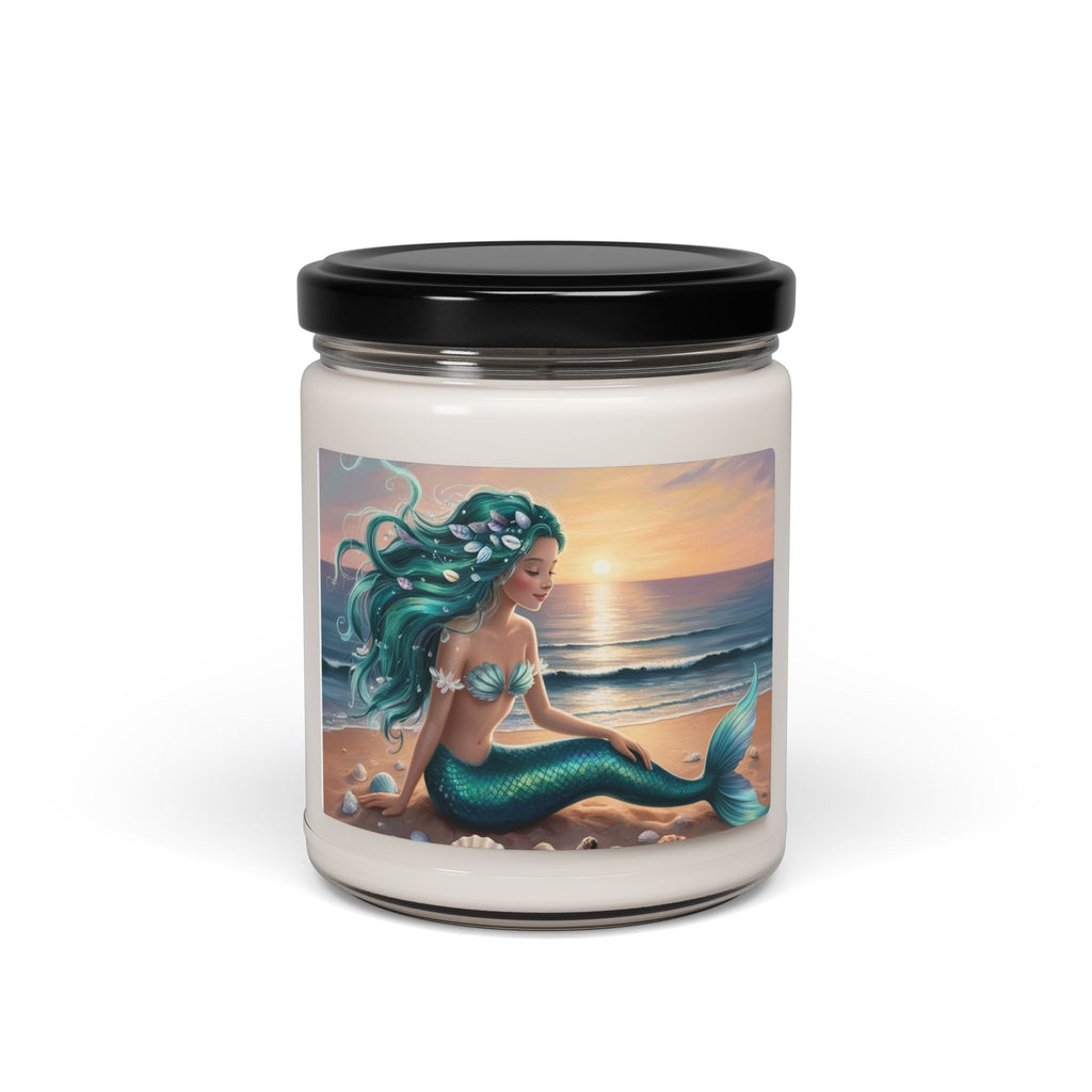 Mermaid Seraphina Scented Soy Candle, 9oz