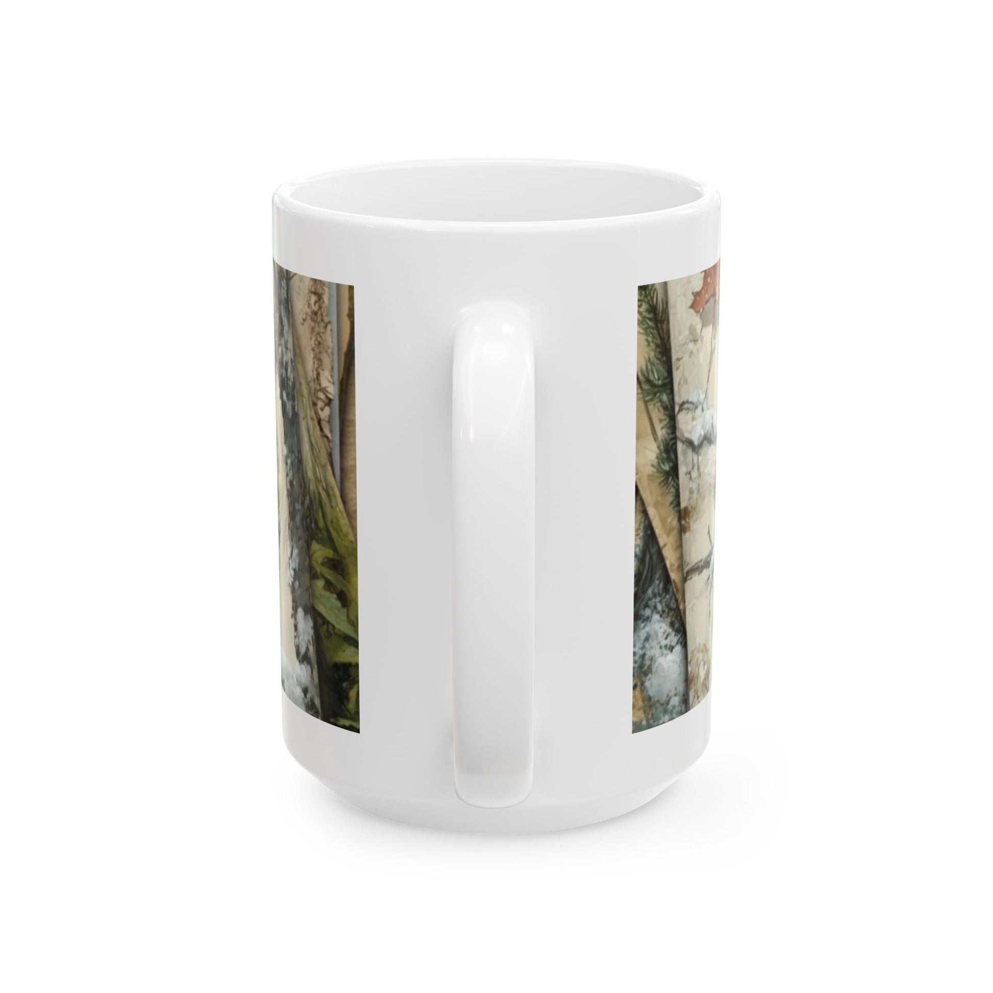 Whispers of Winter – Woodland Squirrel Mug | Cozy Christmas Drinkware by Paper Pleasures - Adorable Nature-Inspired Design