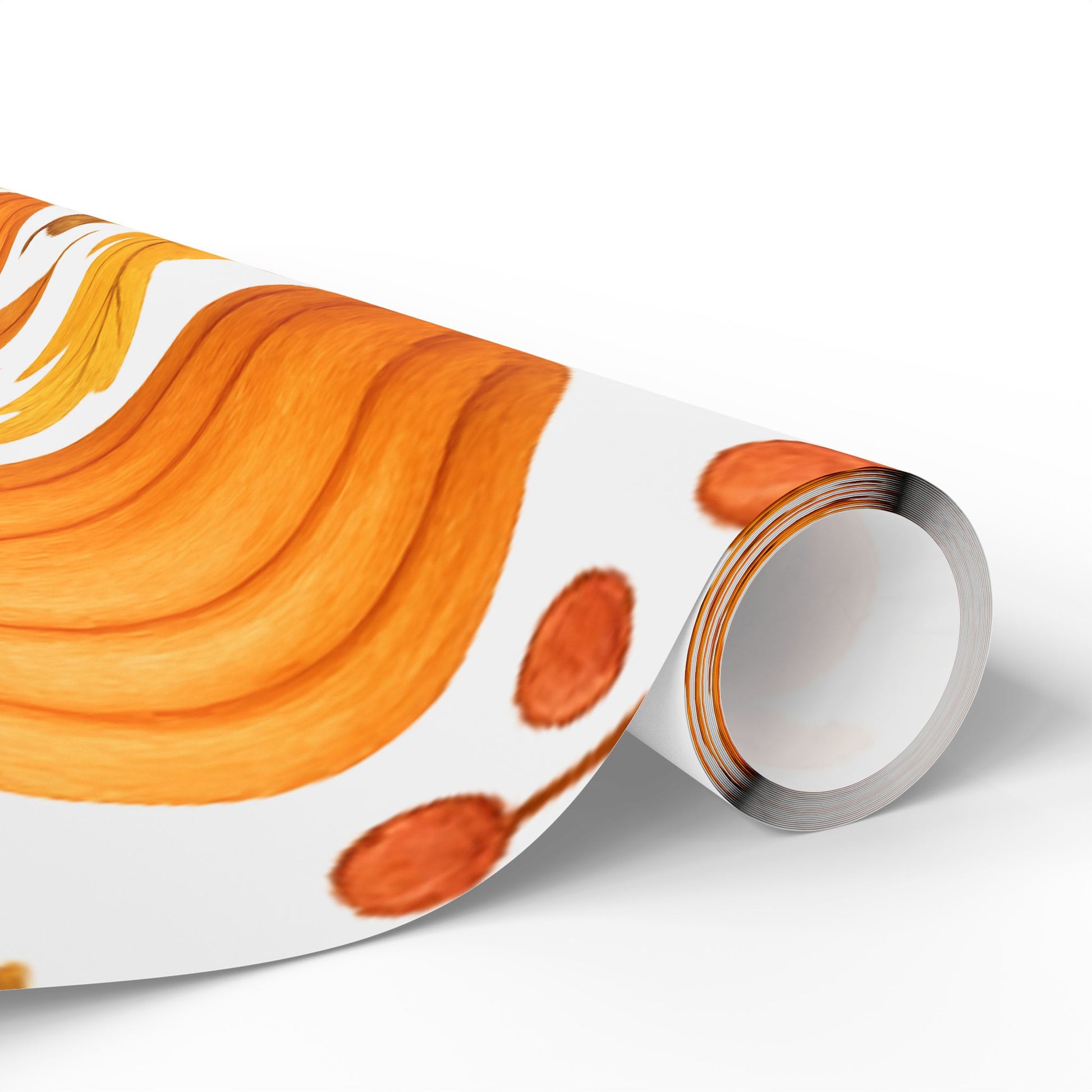 Autumn Pumpkin Wrapping Paper, Fall Gift Wrap, Seasonal Packaging, Thanksgiving Decor, Eco-Friendly Gift Wrap