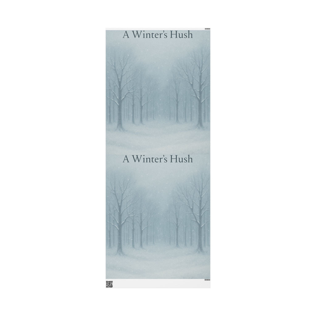 A Winter's Hush WRAPPING PAPER Design for Holiday Gifts