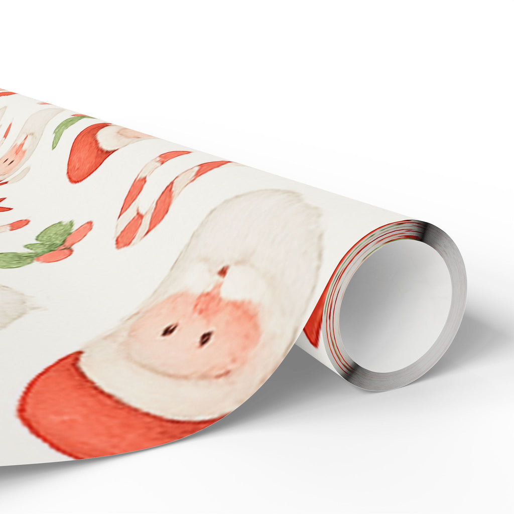 Festive Wrapping Paper - Santa - Holiday Gift Wrap, Christmas Decor, Santa Print, Eco-Friendly, Birthday Wrapping