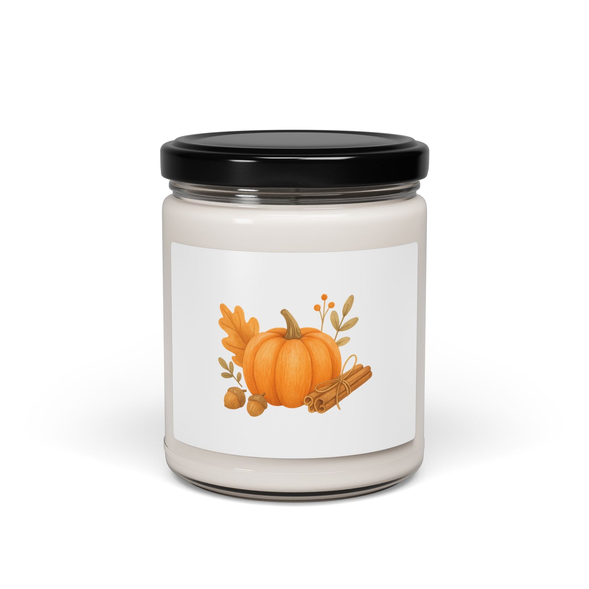 Decorative Pumpkin Soy Candle – Cozy Autumn Home Decor