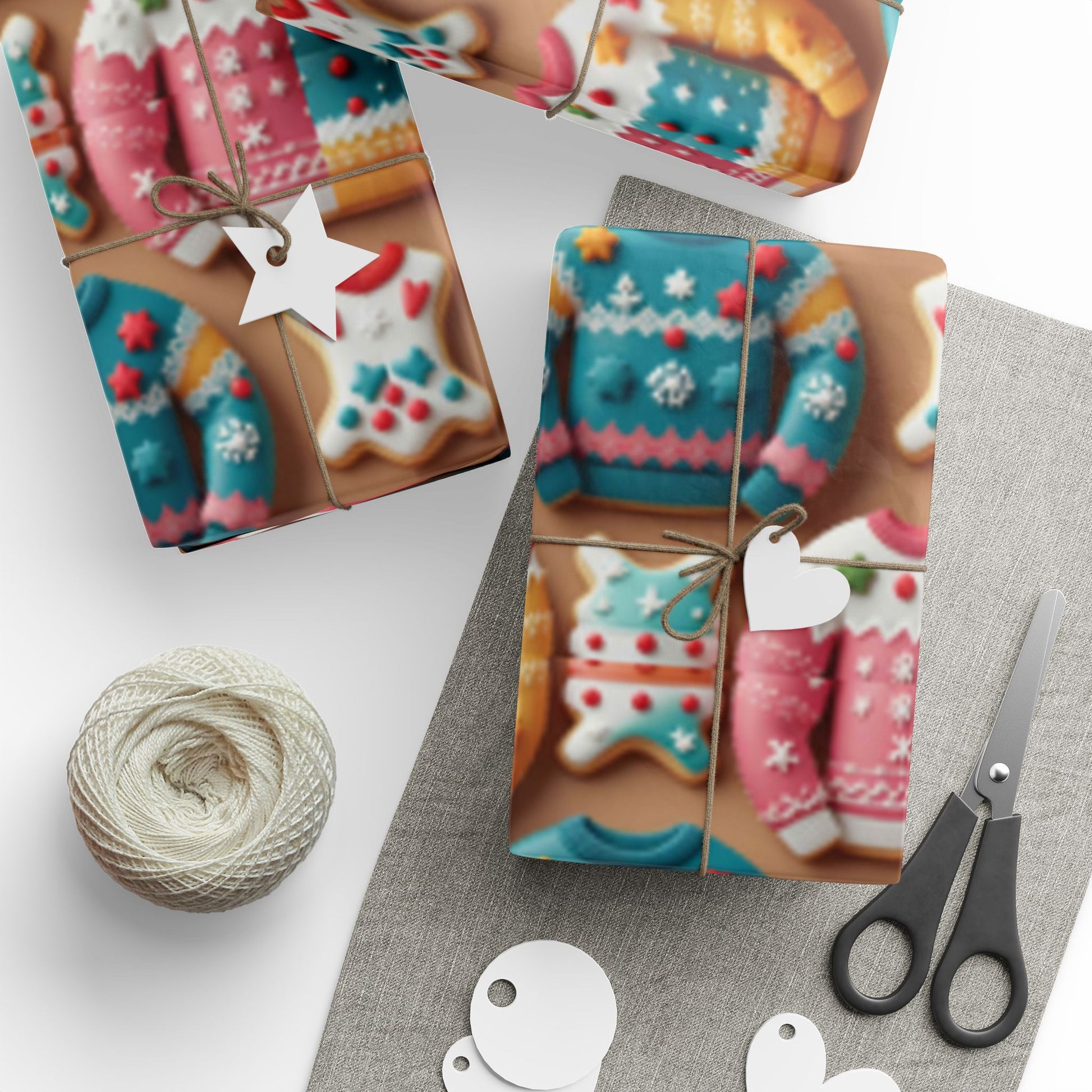 Ugly Sweater Cookie 1 Wrapping Paper –