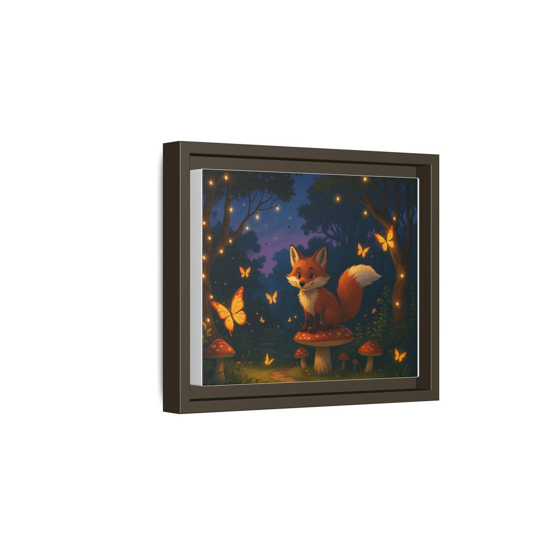 Whimsical Fox Canvas Wall Art of Charlie the Whimsical Fox