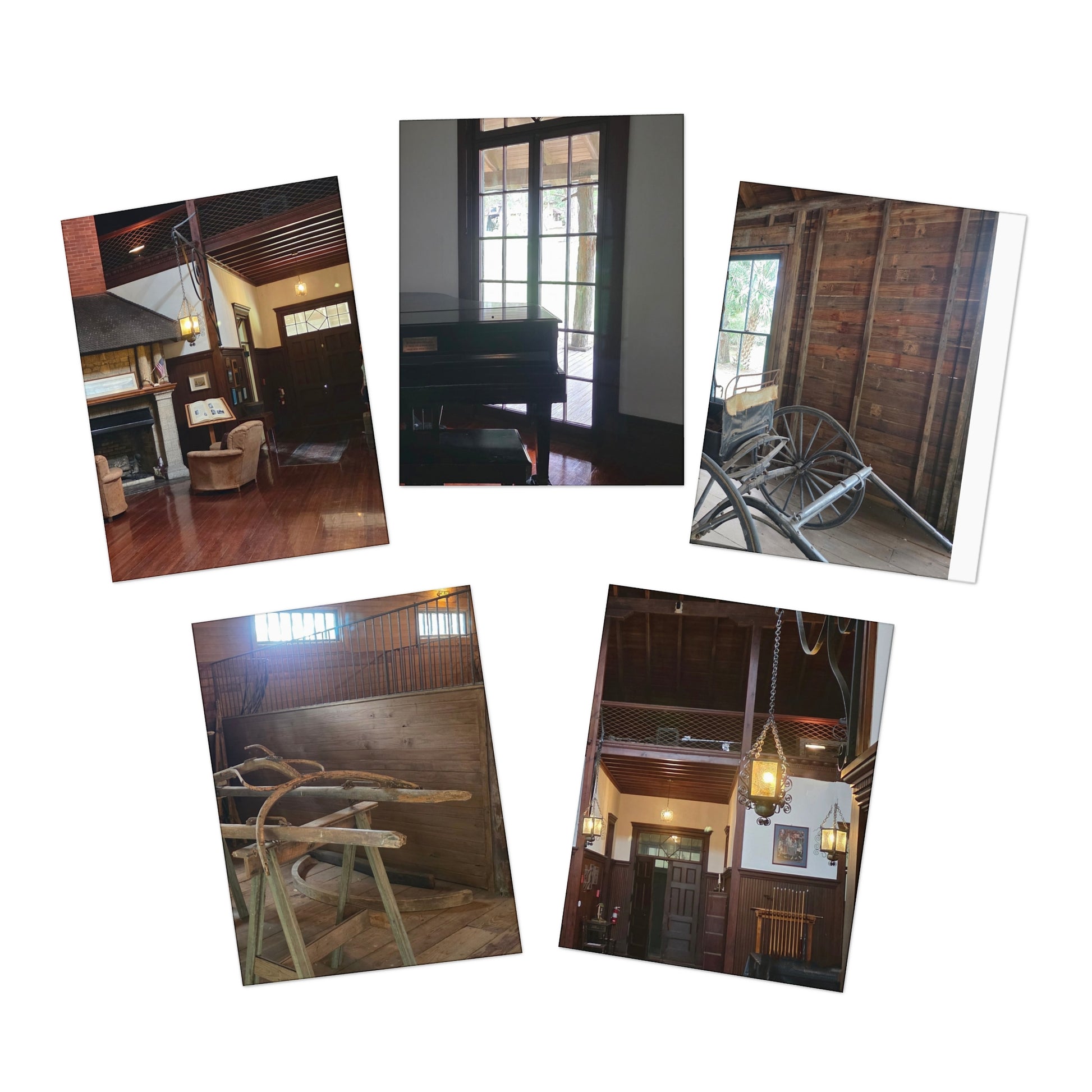 Princess Place Lodge Historic Note Cards – St. Augustine Florida Heritage Collection - 5-Pack (Florida Heritage Collection)