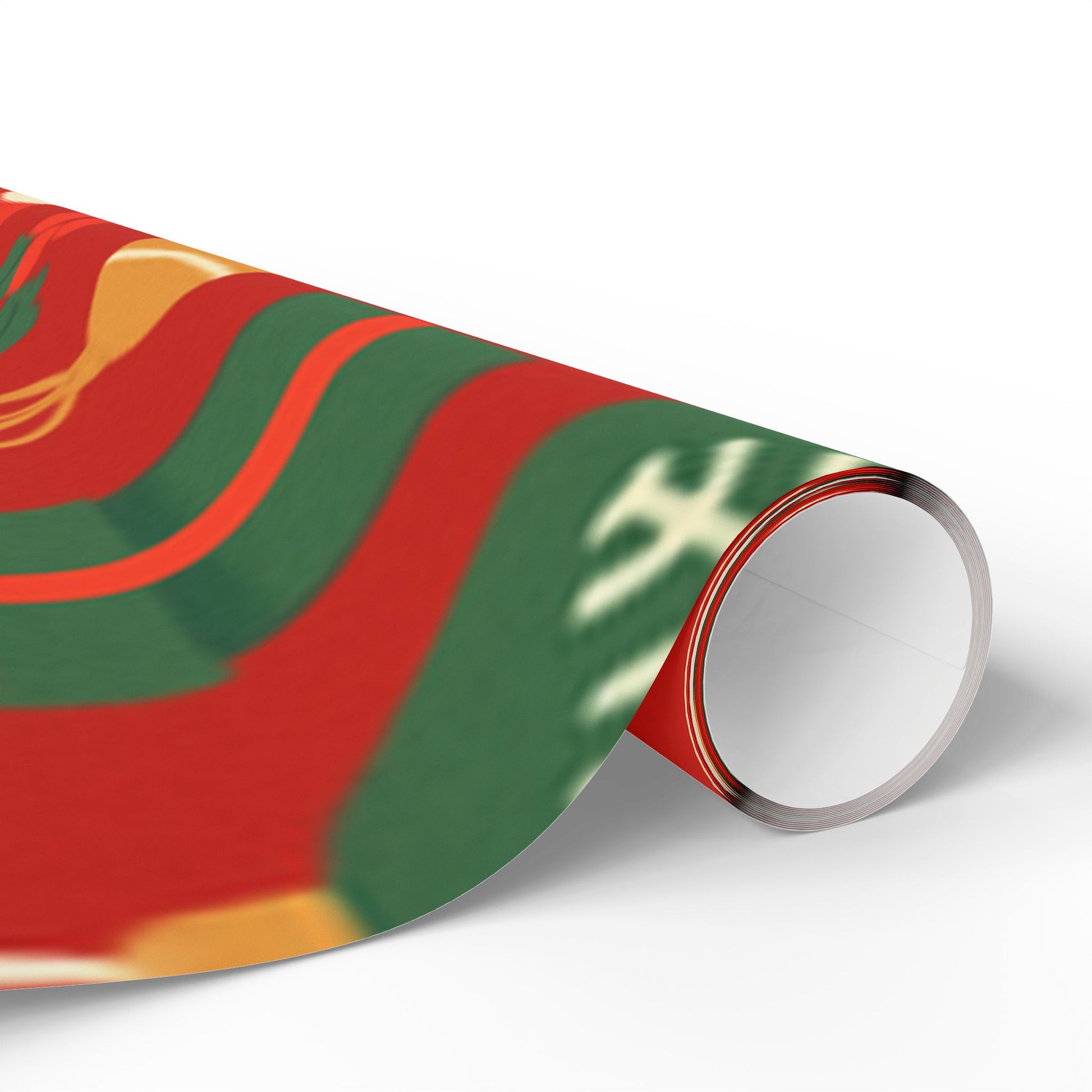 Festive Santa & Holiday Cheer Wrapping Paper – Bright Christmas Gift Wrap