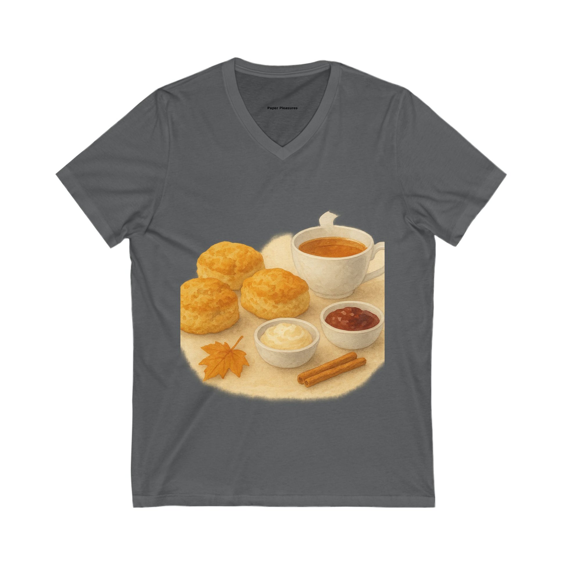 Afternoon Tea Scones T-Shirt – Cozy Autumn Tea Time Tee