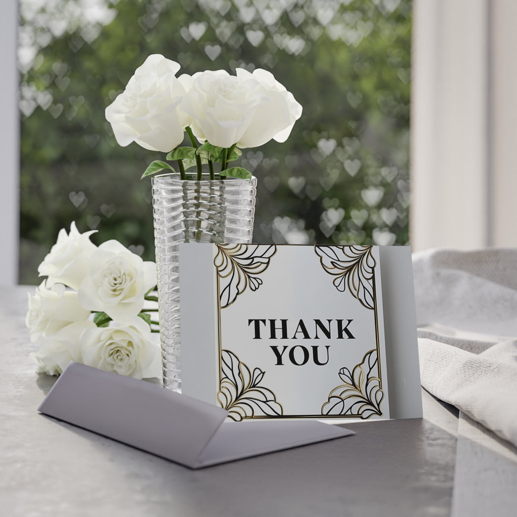 Elegant Thank You  Cards - One-Sided Print