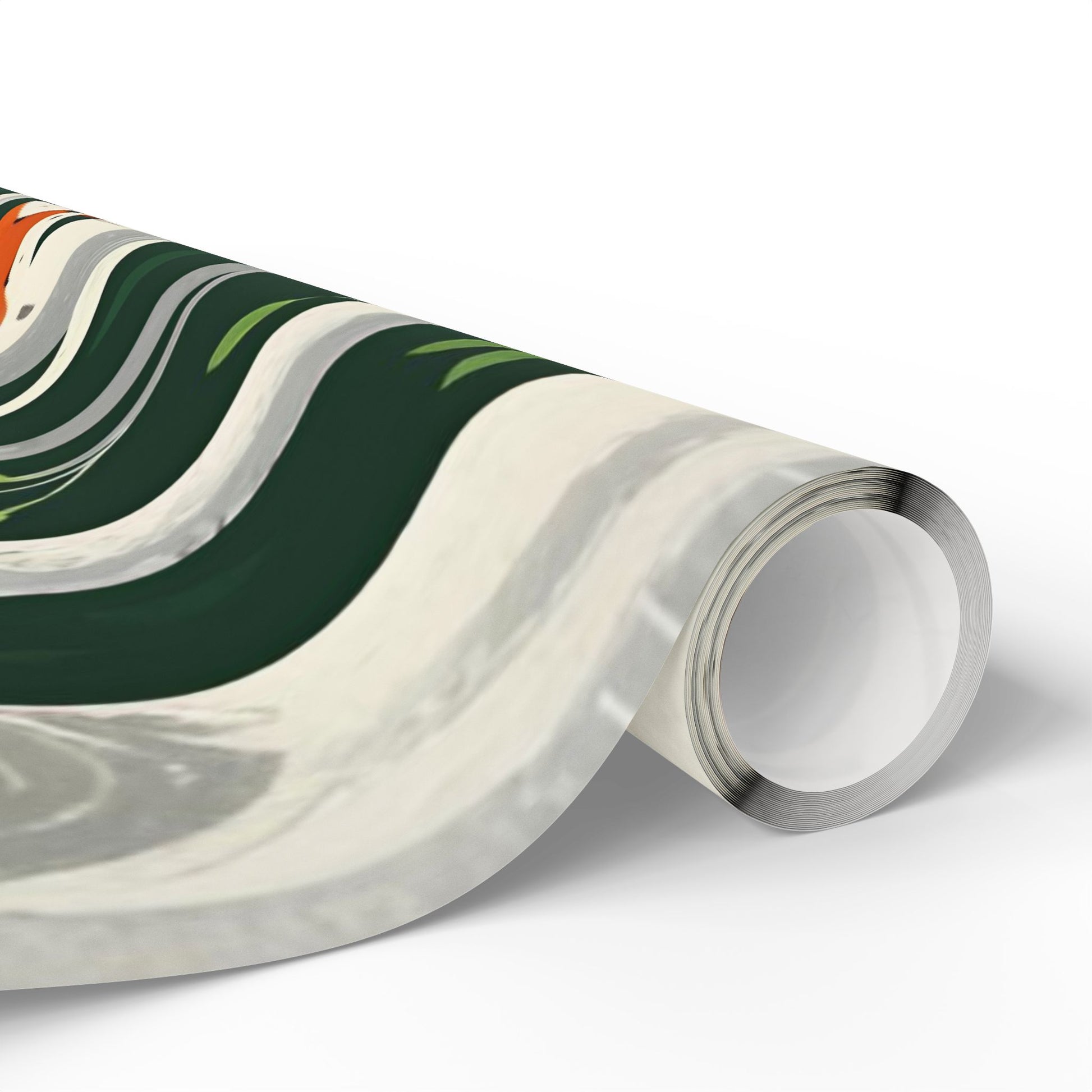 Charlie the Whimsical Fox  and his sister Lila Wrapping Papers - Charlie’s Wintertime Trick