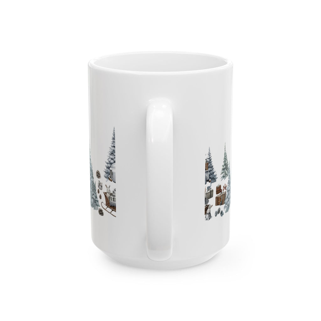 Whispers of Winter – Merry Christmas Truck Mug | Festive Vintage Holiday Drinkware by Paper Pleasures