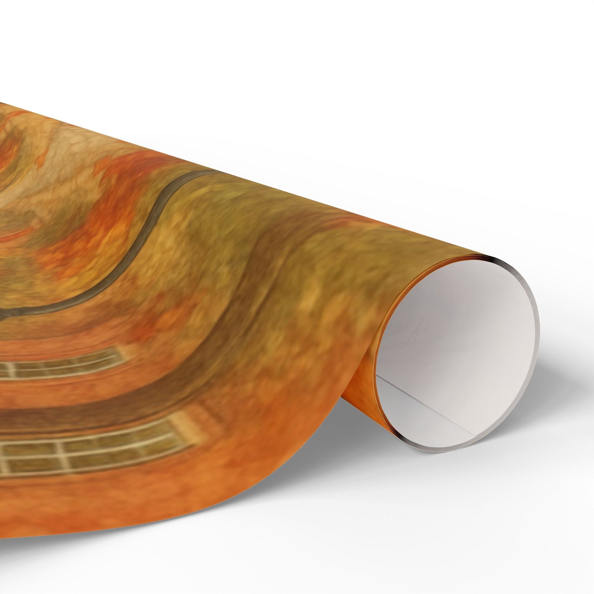 Cozy Autumn Cobblestone Wrapping Papers