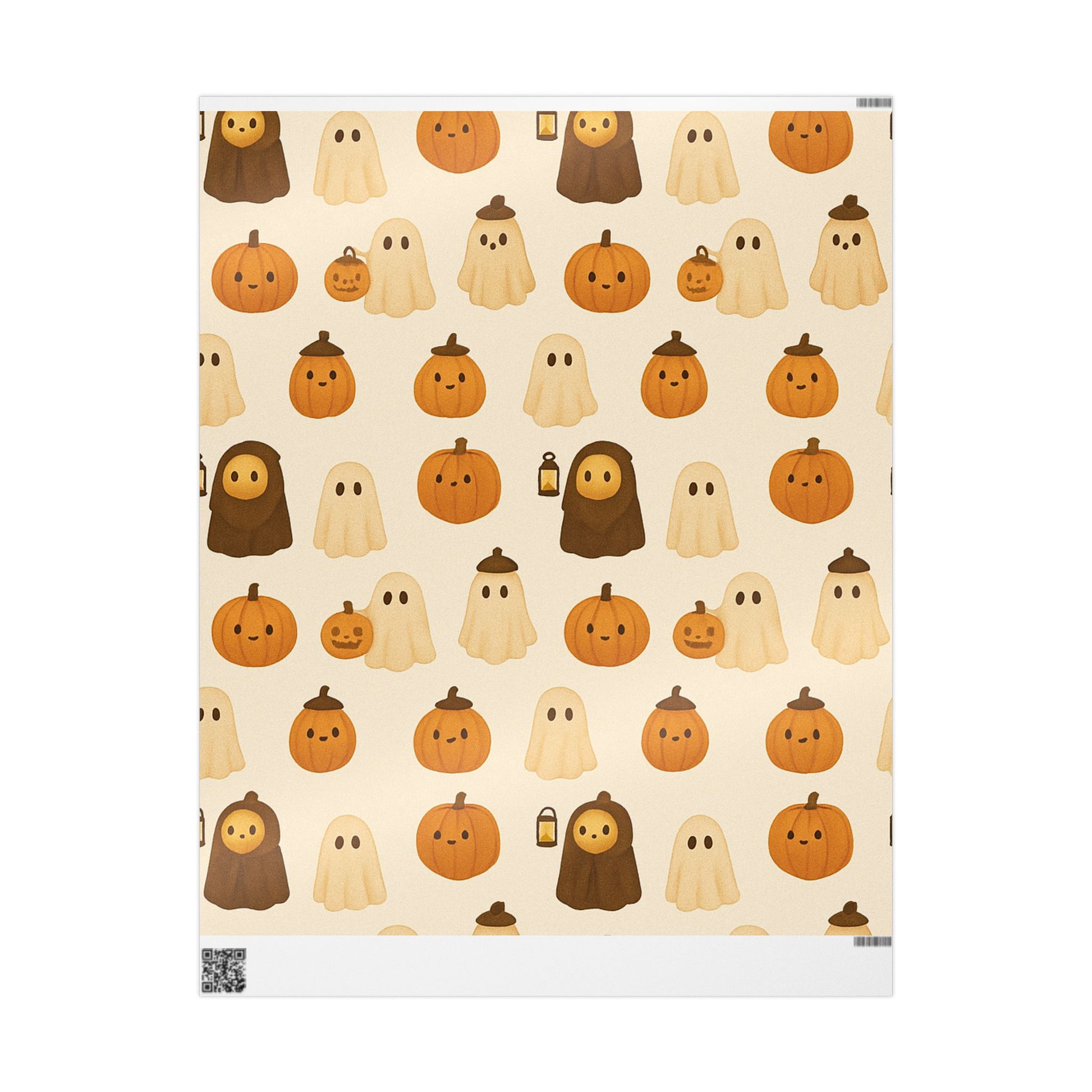 Halloween Enchanted Companions Wrapping Paper, Fall Party Supplies, Eco-Friendly Packaging