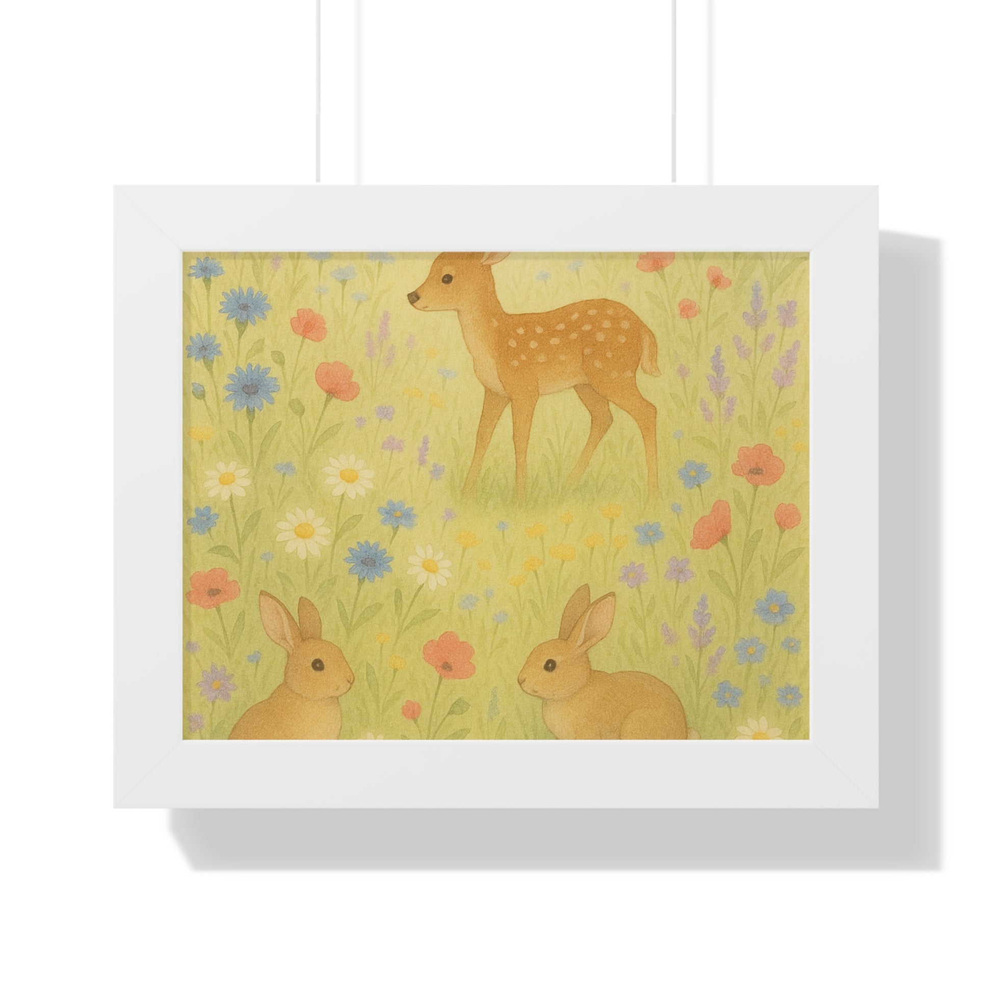 "Woodland Companions" – Vintage Framed 8x10 Poster