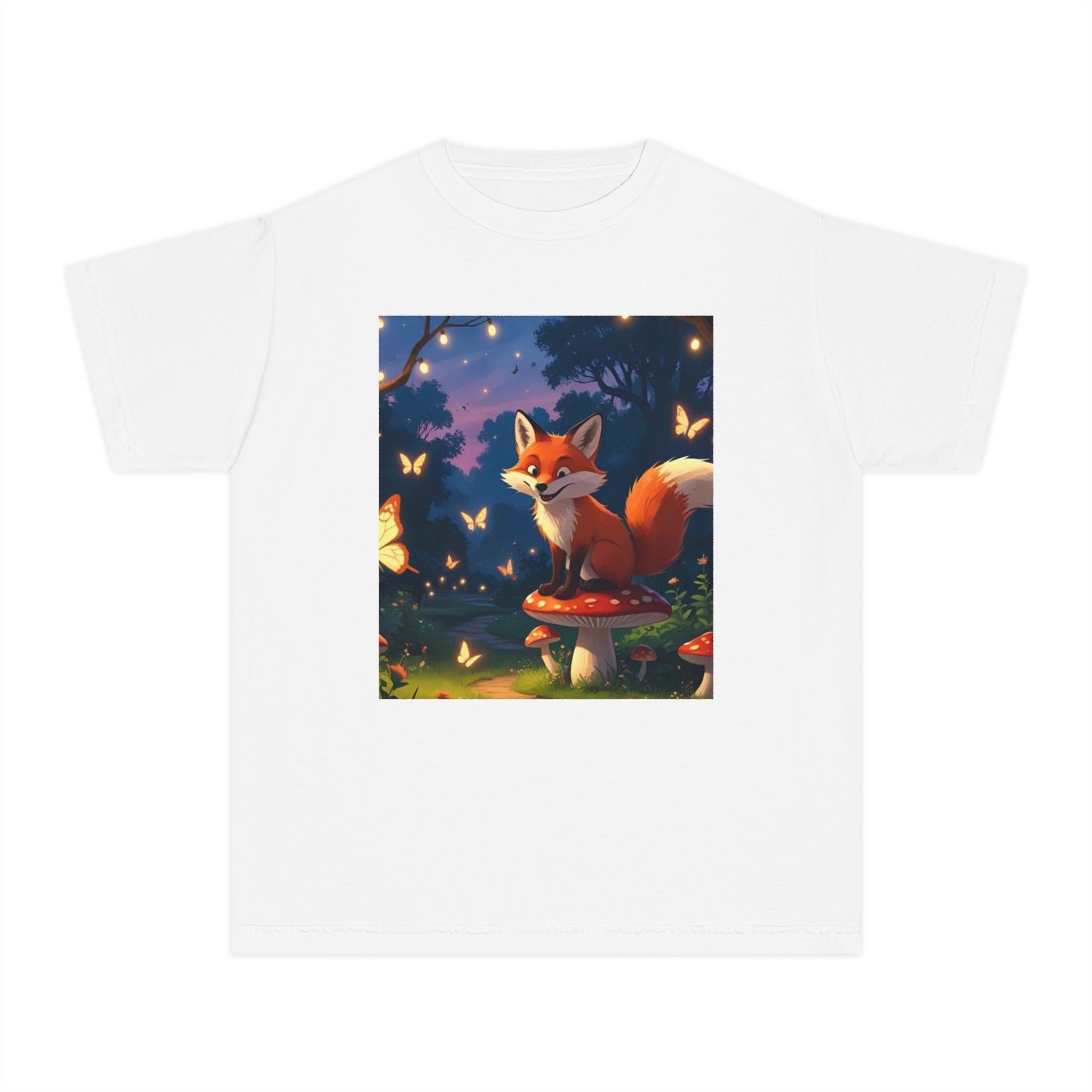 Charlie the Whimsical Fox Children's T-Shirts