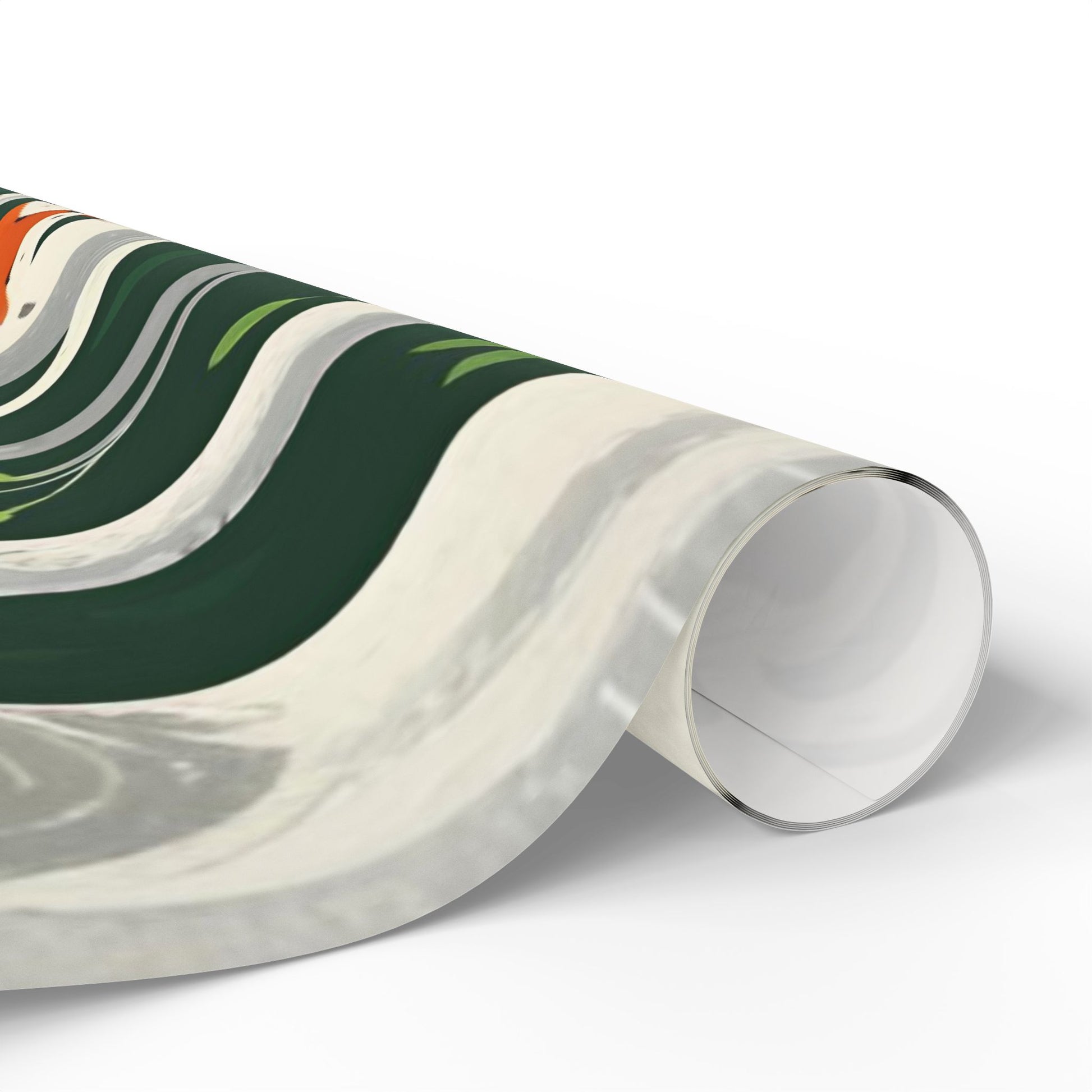 Charlie the Whimsical Fox  and his sister Lila Wrapping Papers - Charlie’s Wintertime Trick