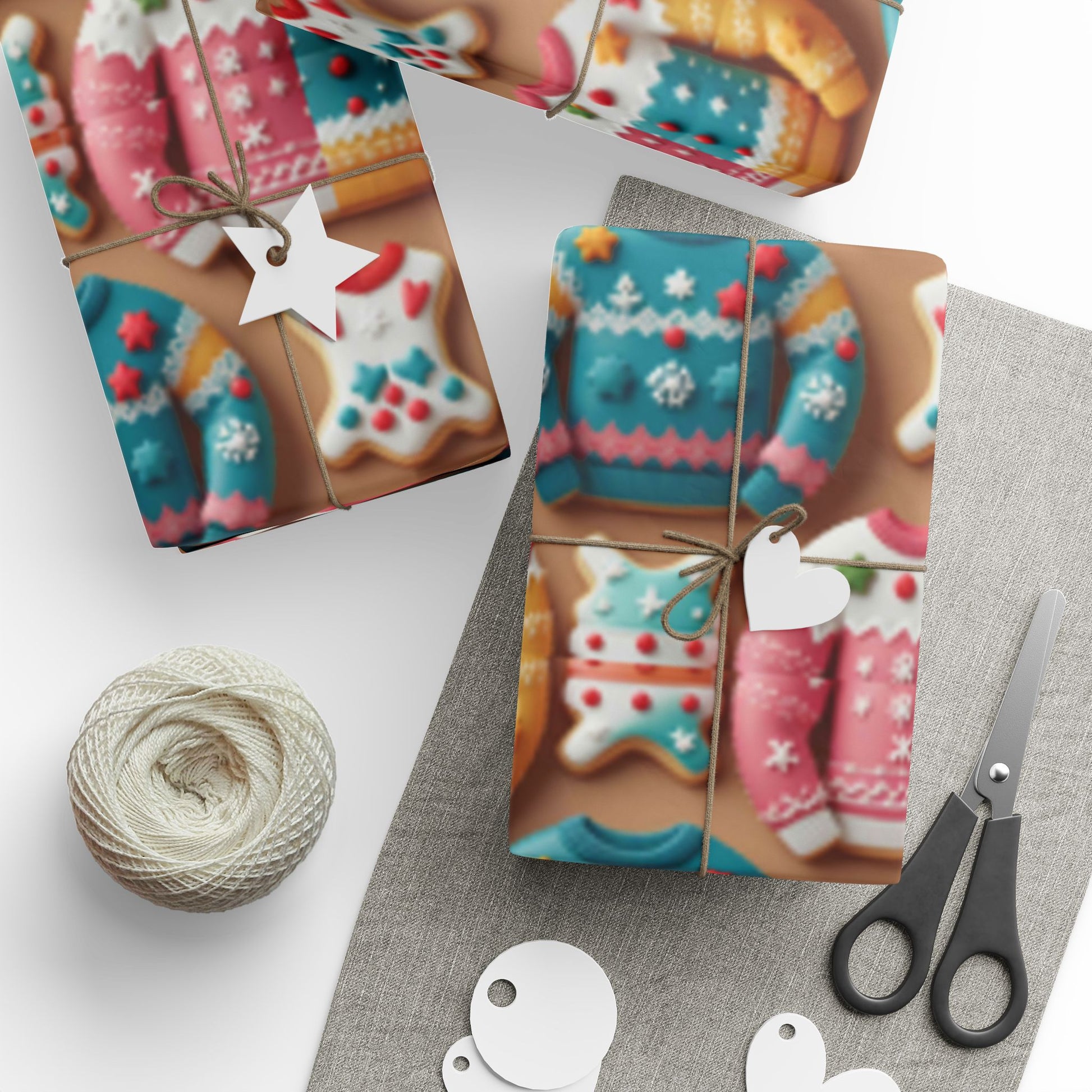 Ugly Sweater Cookie 1 Wrapping Paper –