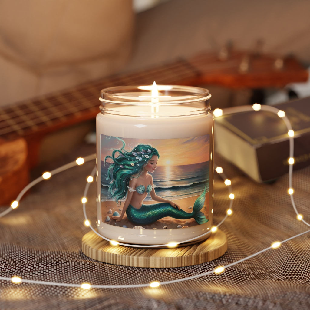 Mermaid Seraphina Scented Soy Candle, 9oz
