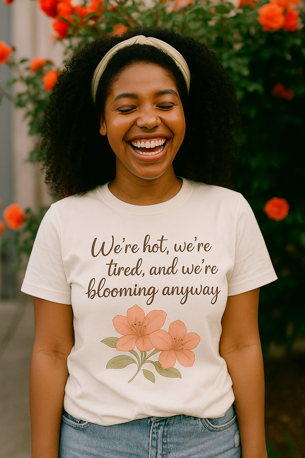 We're Hot, We're Tired T-shirt