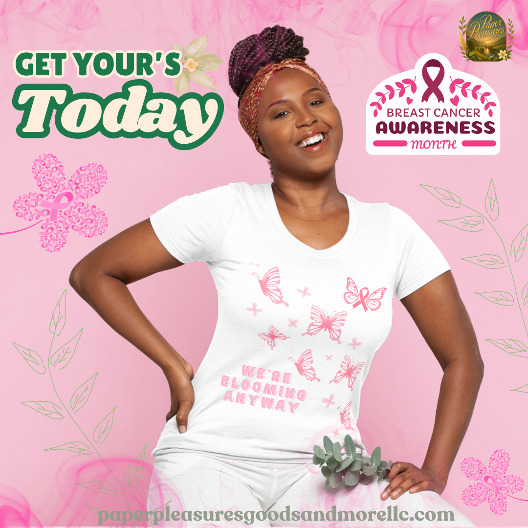 Pink Butterfly Breast Cancer Tee